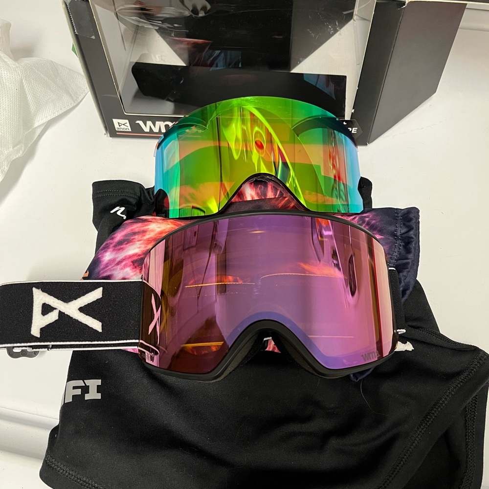 Anon WM3 Asian fit snowboard goggles
